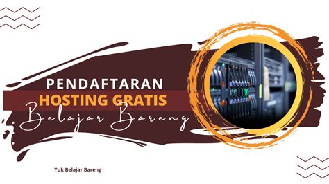 hosting gratis tanpa iklan